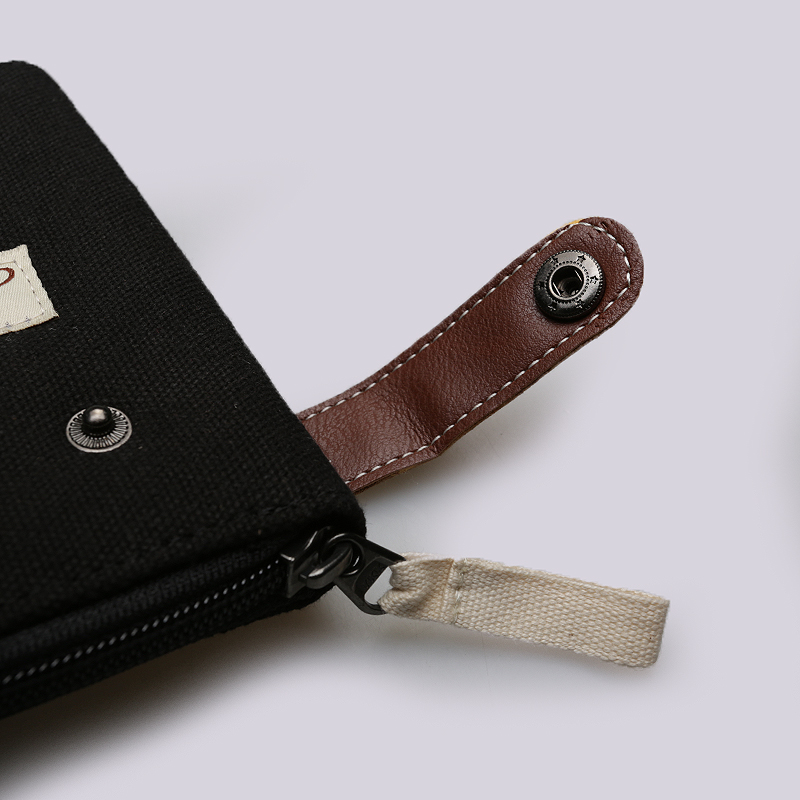  черный кошелёк Запорожец heritage Zip Wallet Zip Wallet-blk/brwn - цена, описание, фото 2